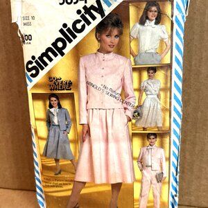 1982 Simplicity sewing pattern #5834 Go-Everywhere separates Size 10 Uncut